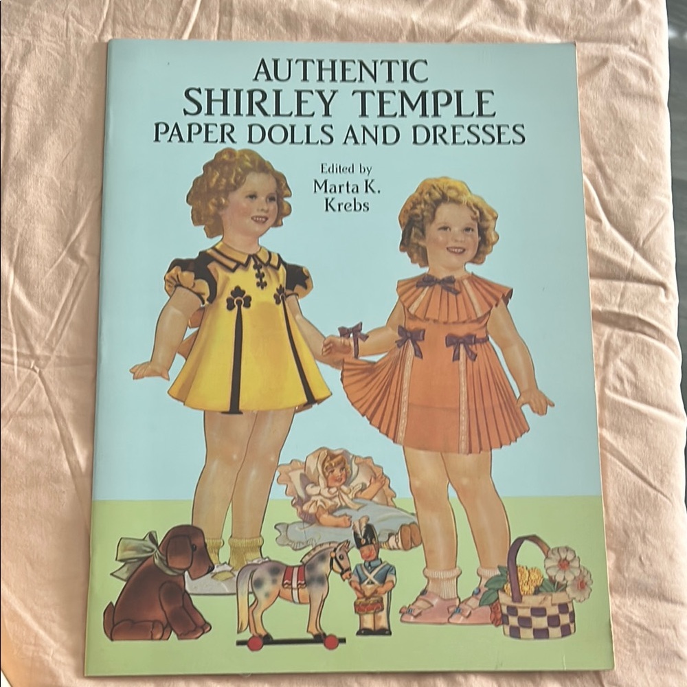 Shirley Temple Paper Dolls and Dresses Book